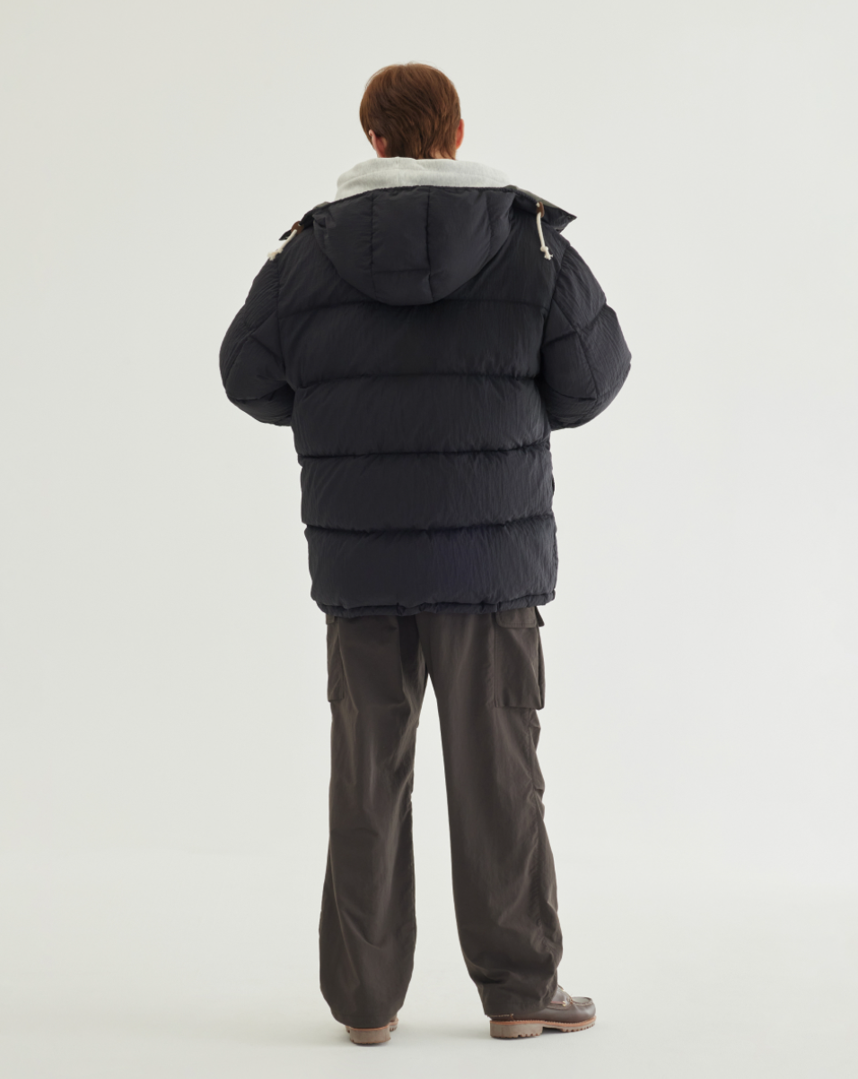 韓國 Covernat Detachable Hood Mid-Down Jacket (鴨絨)【CO105】