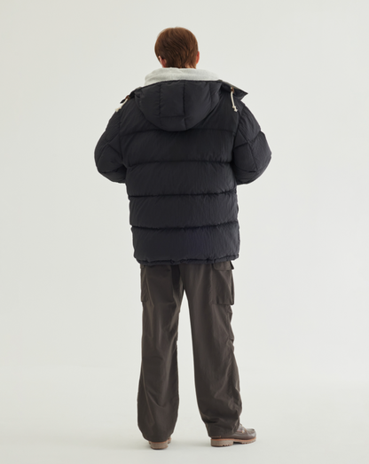 韓國 Covernat Detachable Hood Mid-Down Jacket (鴨絨)【CO105】