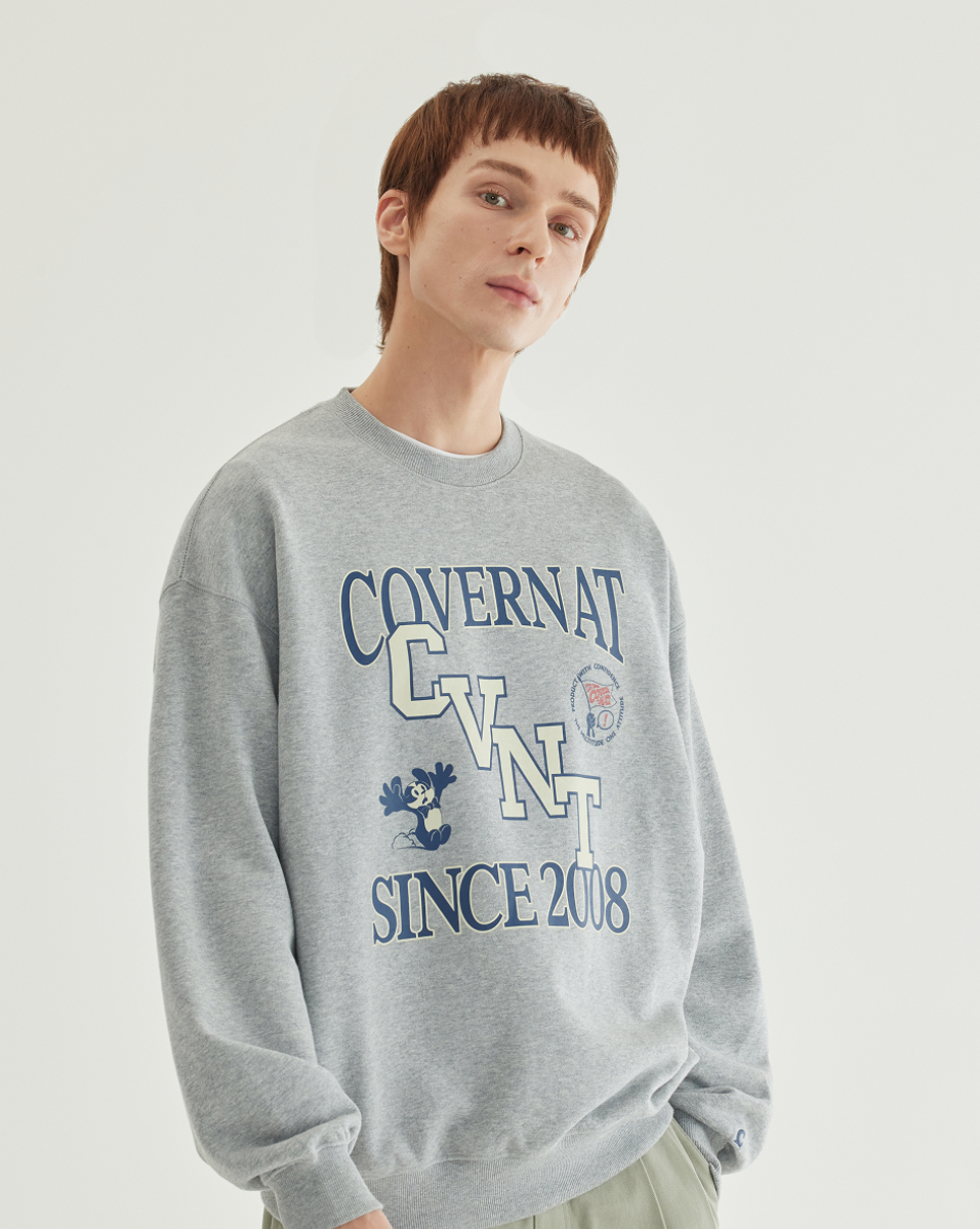 韓國 Covernat CVNT Graphic Sweatshirt【CO111】