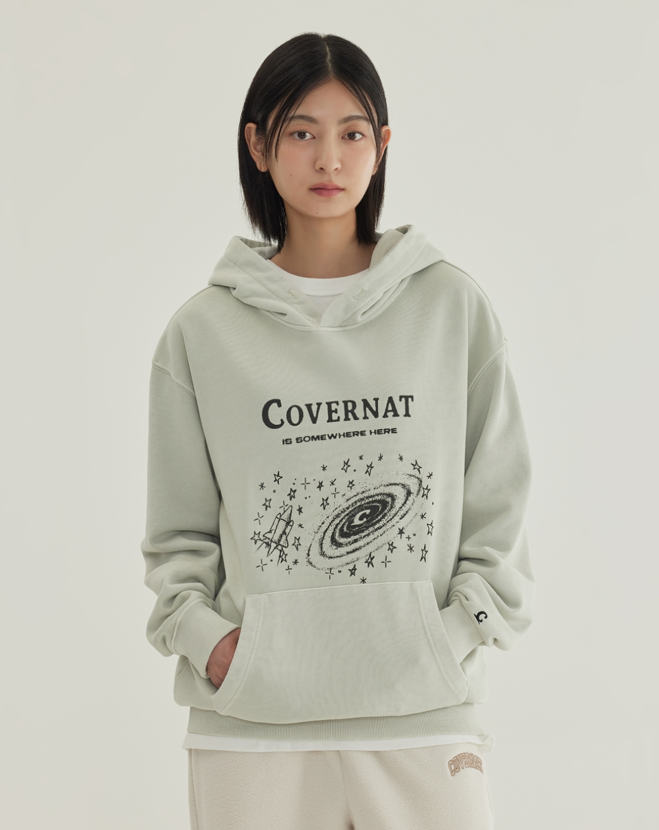 韓國 Covernat Universe Drawing Graphic Hoodie【CO113】