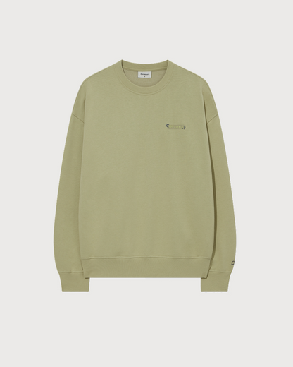 韓國 Covernat Tape Logo Sweatshirt【CO114】