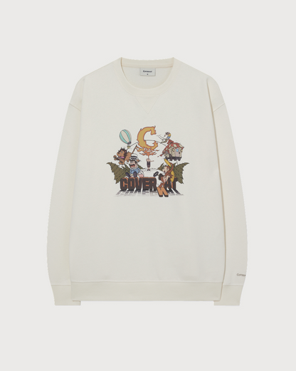 韓國 Covernat Circus Graphic Sweatshirt【CO117】