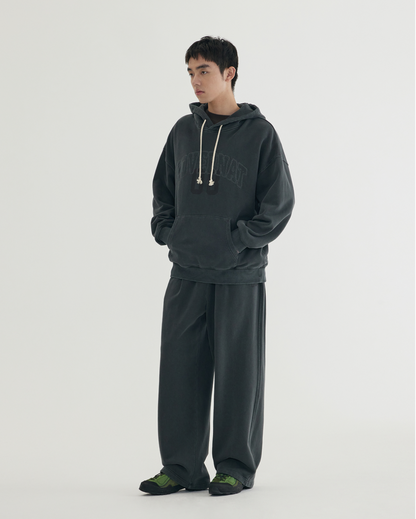 韓國 Covernat Arch Logo Pigment Graphic Hoodie【CO122】