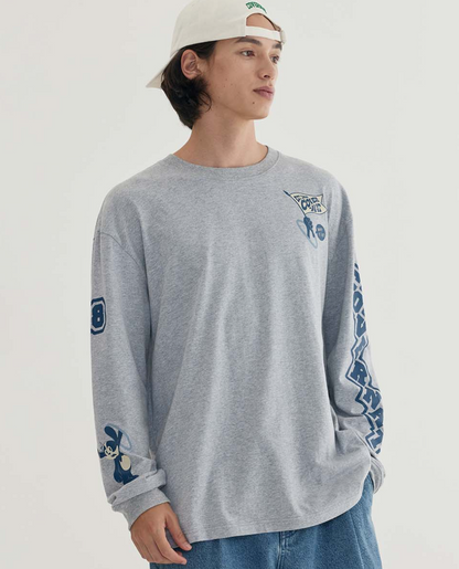 韓國 Covernat Multi-Graphic Long Sleeve【CO127】