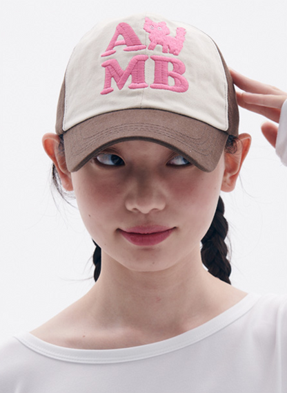 韓國 Ambler AMB Cat Embroidered Ball Cap【AR150】