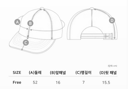 韓國 Ambler AMB Cat Embroidered Ball Cap【AR150】