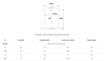 韓國 Wacky Willy Kiki Layered Long Sleeve【WW124】