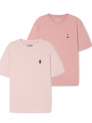 韓國 WhoAU Steve Solid T-shirt 2PACK【WA293】