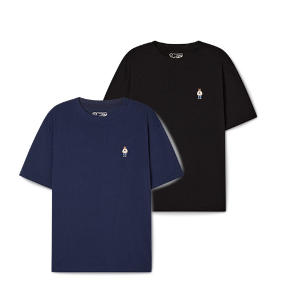 韓國 WhoAU Steve Solid T-shirt 2PACK【WA293】