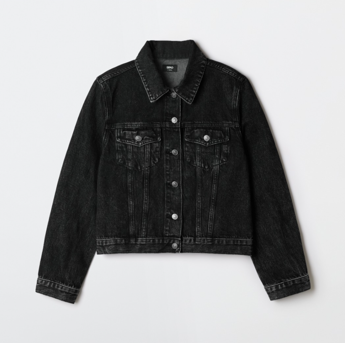 韓國 SPAO Women's Denim Trucker Jacket【SP333】
