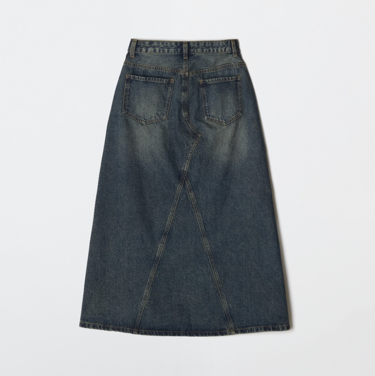 韓國 SPAO Denim Maxi Skirt【SP335】
