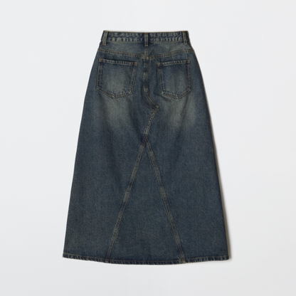 韓國 SPAO Denim Maxi Skirt【SP335】