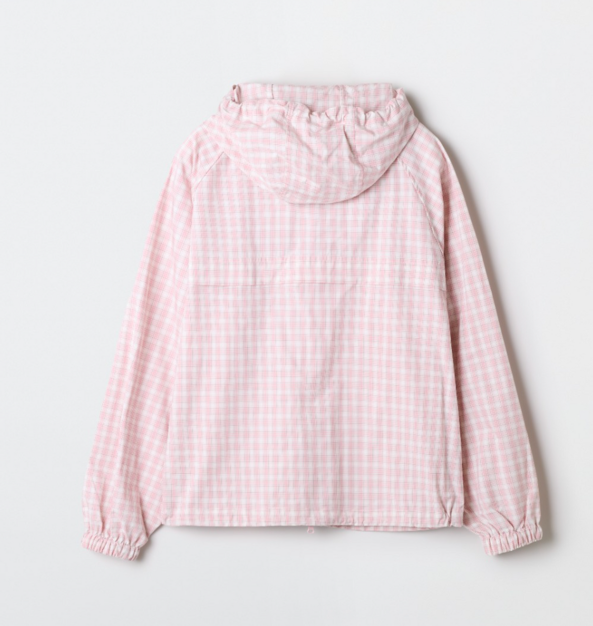 韓國 SPAO Women's Check Hooded Windbreaker【SP339】