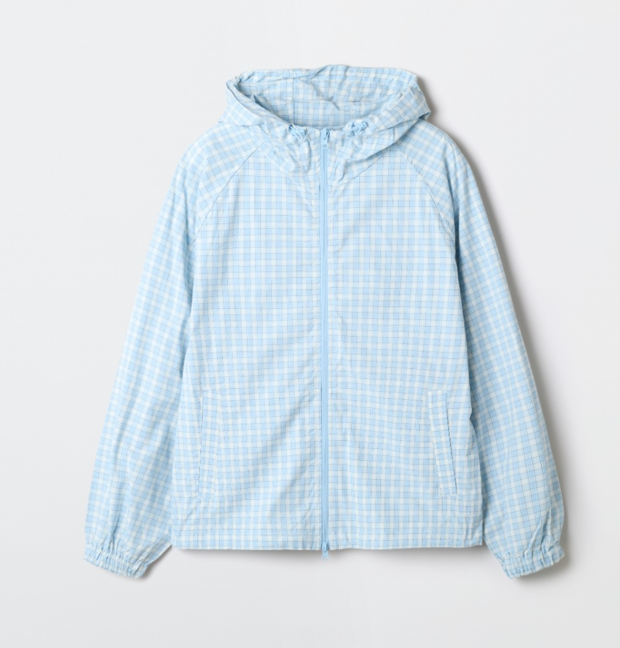 韓國 SPAO Women's Check Hooded Windbreaker【SP339】