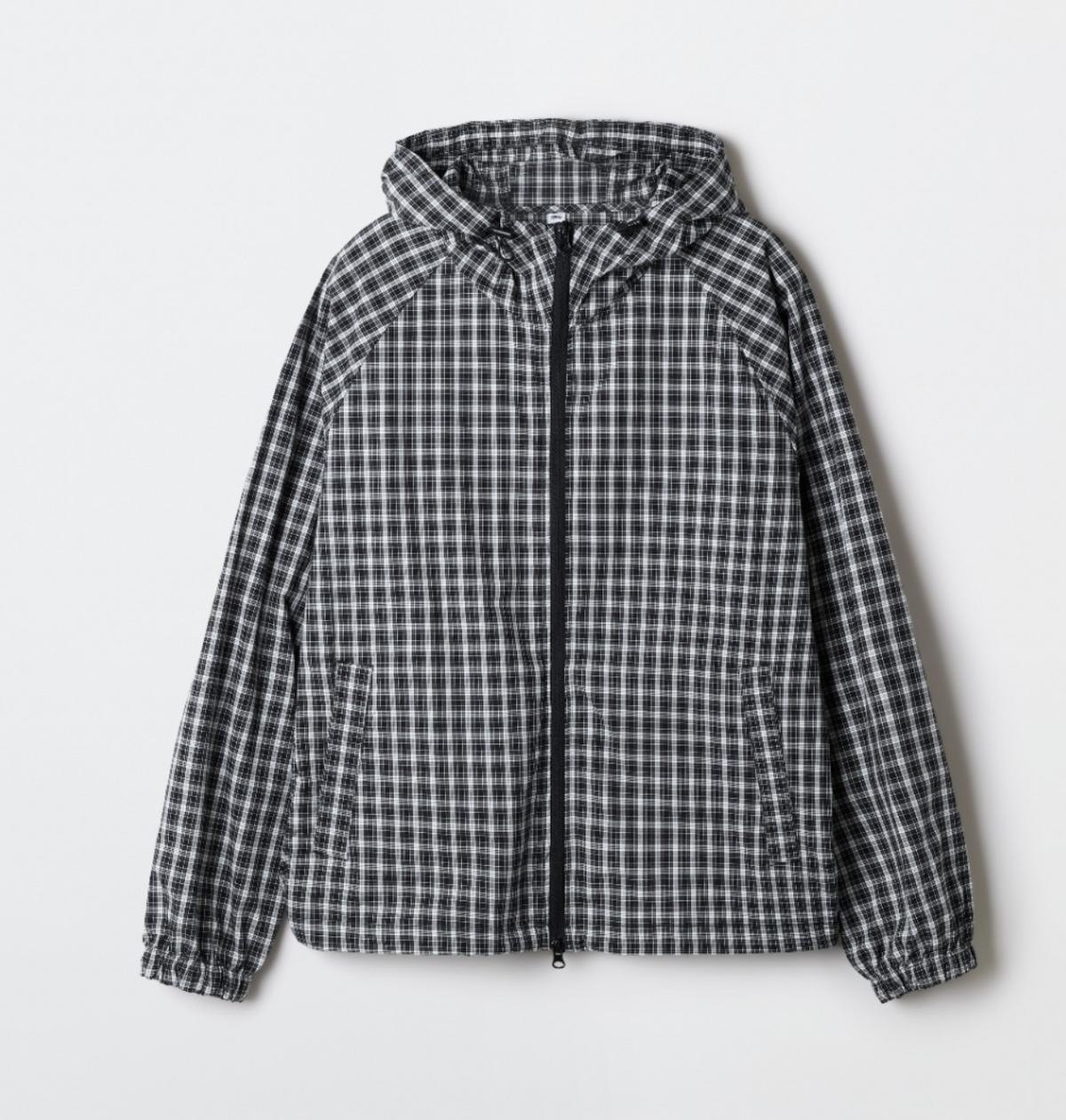 韓國 SPAO Women's Check Hooded Windbreaker【SP339】