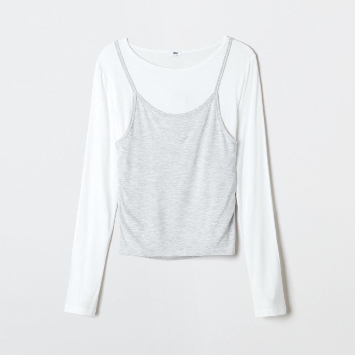 韓國 SPAO Halter Neck Layered Long Sleeve T-Shirt【SP343】