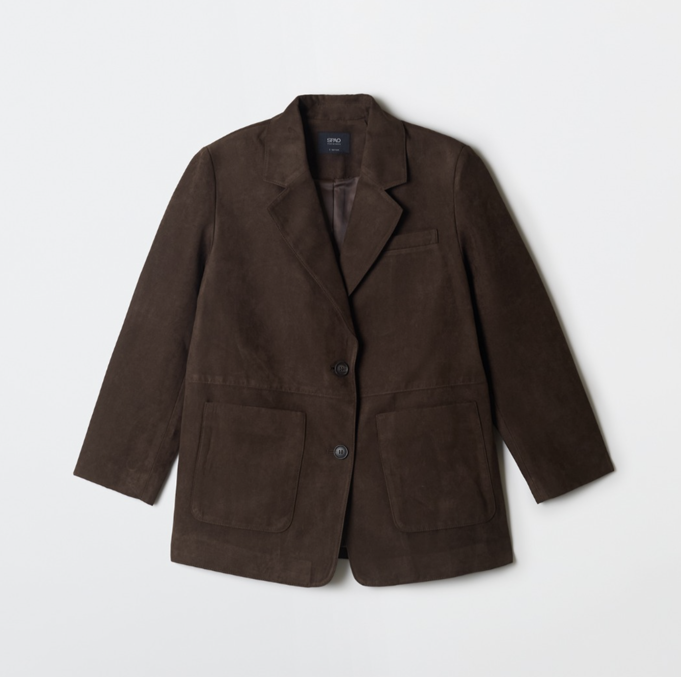 韓國 SPAO Women's Suede Tailored Jacket【SP366】