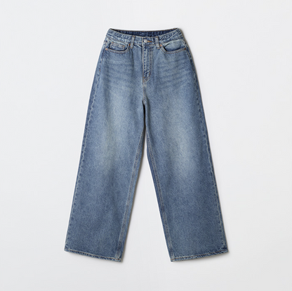韓國 SPAO Long Wide Jeans【SP372】