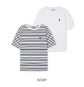 韓國 WhoAU Steve Stripe T-shirt 2PACK【WA253】