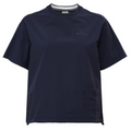 韓國 Eider Women's Ice Woven Pocket Round T-Shirt【ER133】