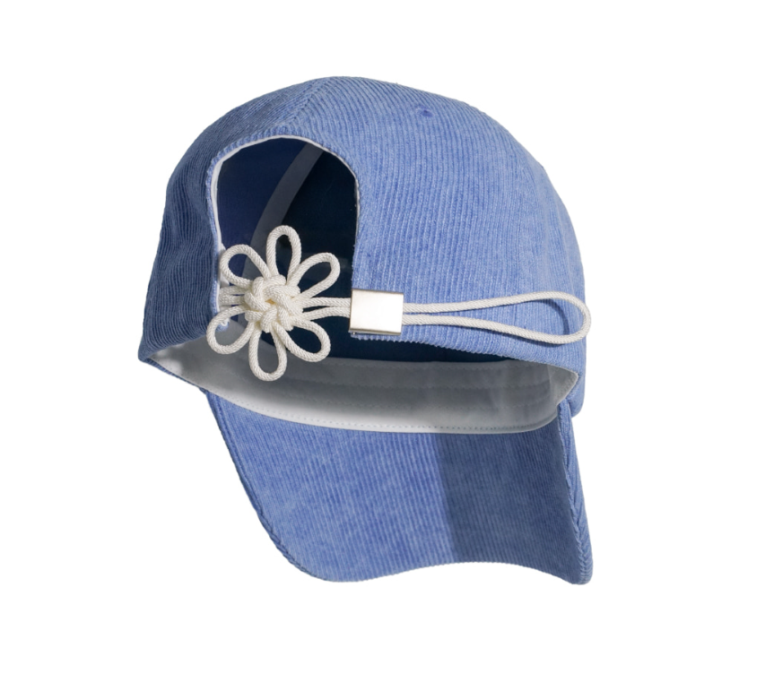 韓國 ONGO Corduroy Logo Flower Cap【ON022】