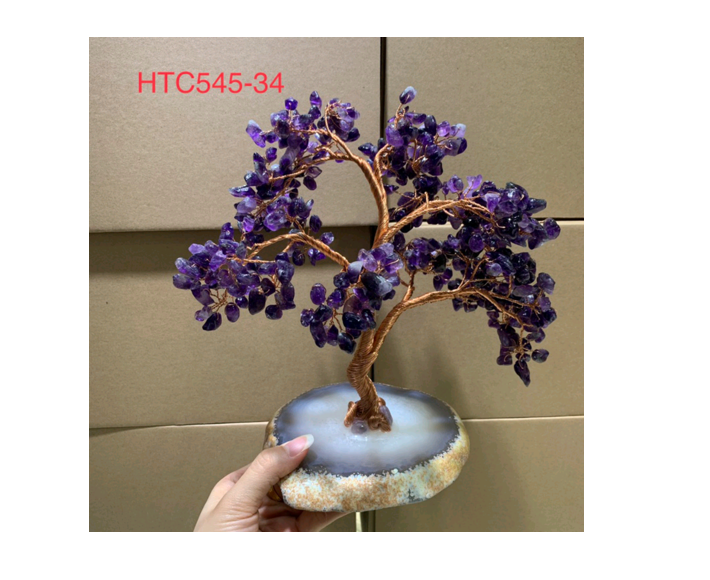 紫水晶瑪瑙底座（大）【SE823】