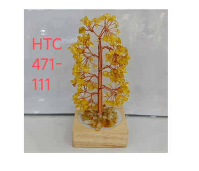 黃水晶樹發光擺件【SE810】