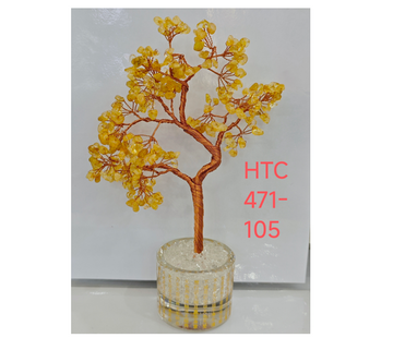 黃水晶心經杯擺件【SE820】