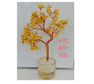 黃水晶心經杯擺件【SE820】