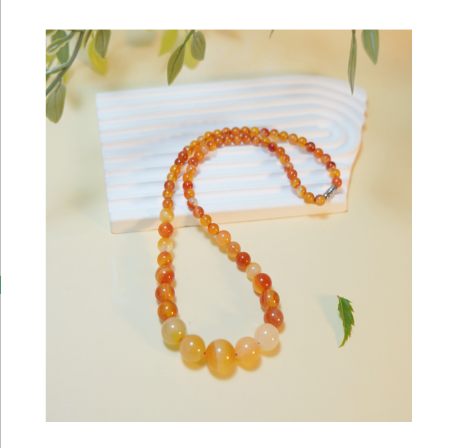 瑪瑙項鍊 6-13+mm【SE608】