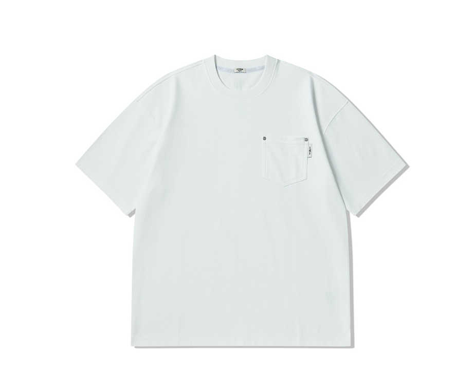 韓國 Lifework Rivet Pocket Short Sleeve T-Shirt【SC141】