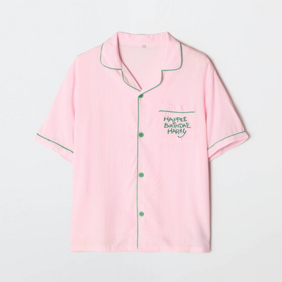 韓國 SPAO Harry Potter Hogwarts Magic Pass Short Sleeve Pajamas【SP379】