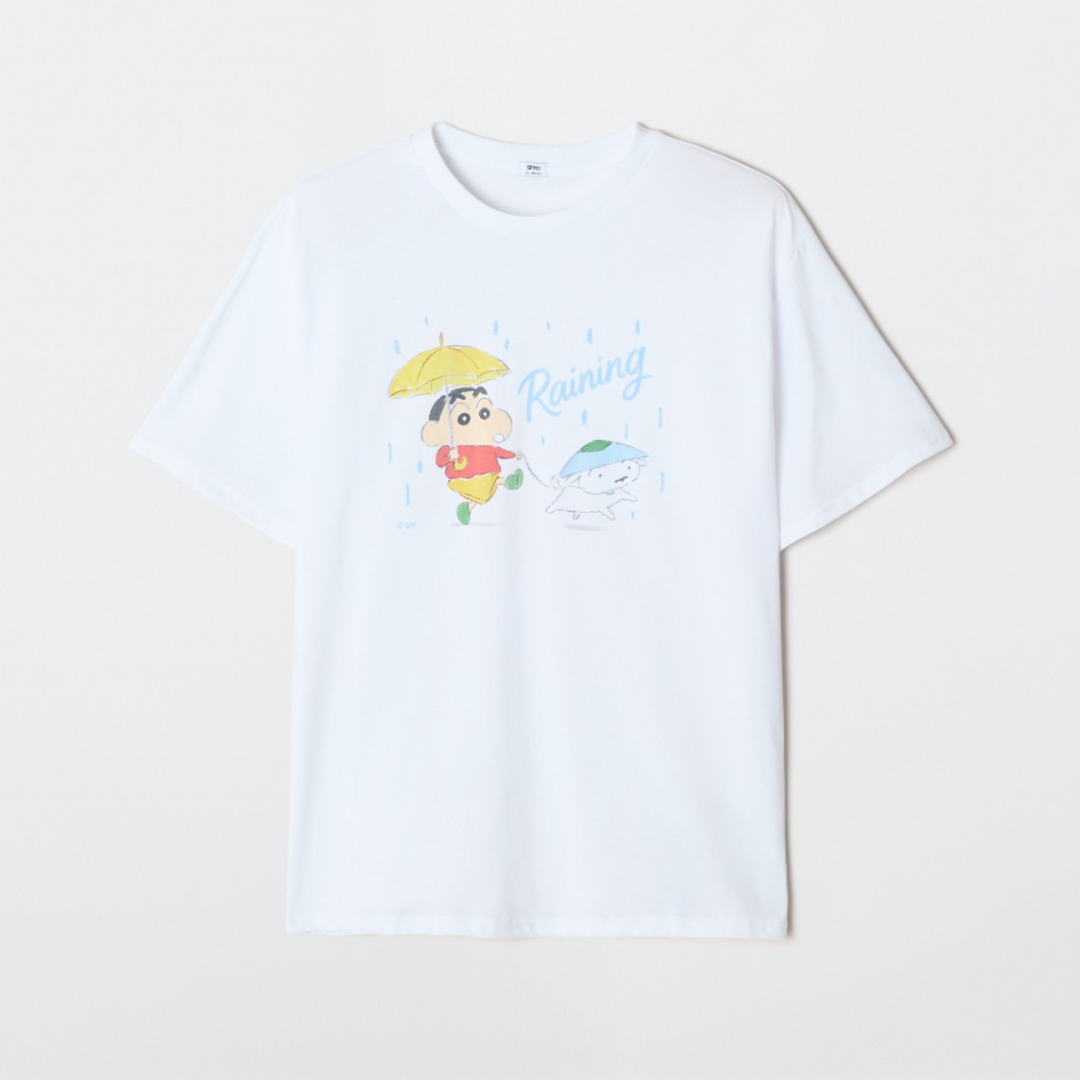 韓國 SPAO Crayon Shin-chan Short-sleeved T-shirt【SP396】