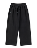 韓國 Lifework Women's LW3 Curved Hipdog Wappen Wide Pants【SC145】