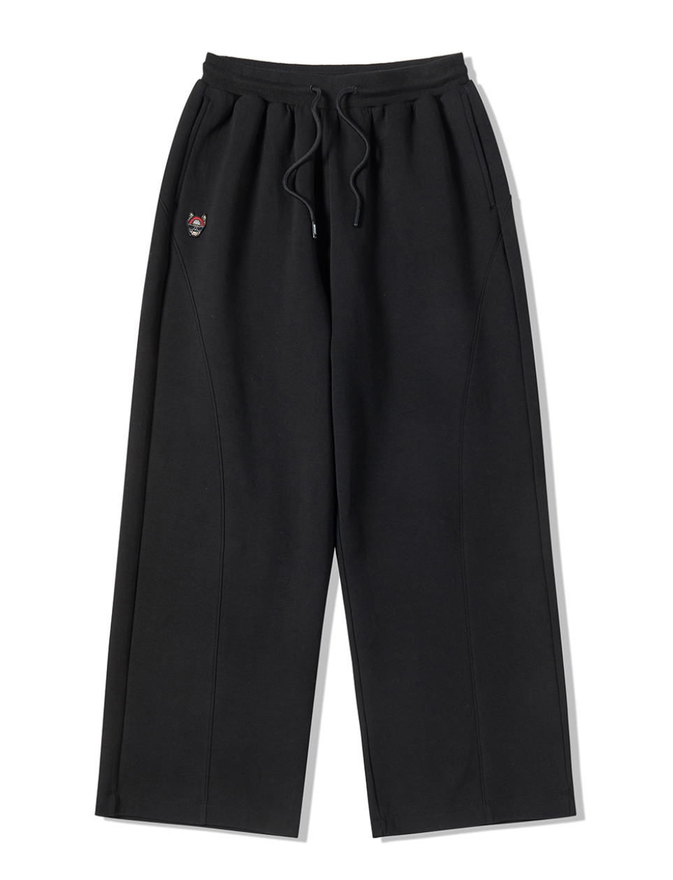 韓國 Lifework Women's LW3 Curved Hipdog Wappen Wide Pants【SC145】