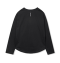 韓國 Lifework Women's High Frequency Logo Lettering Long-Sleeved T-Shirt【SC153】