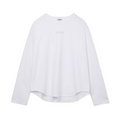 韓國 Lifework Women's High Frequency Logo Lettering Long-Sleeved T-Shirt【SC153】