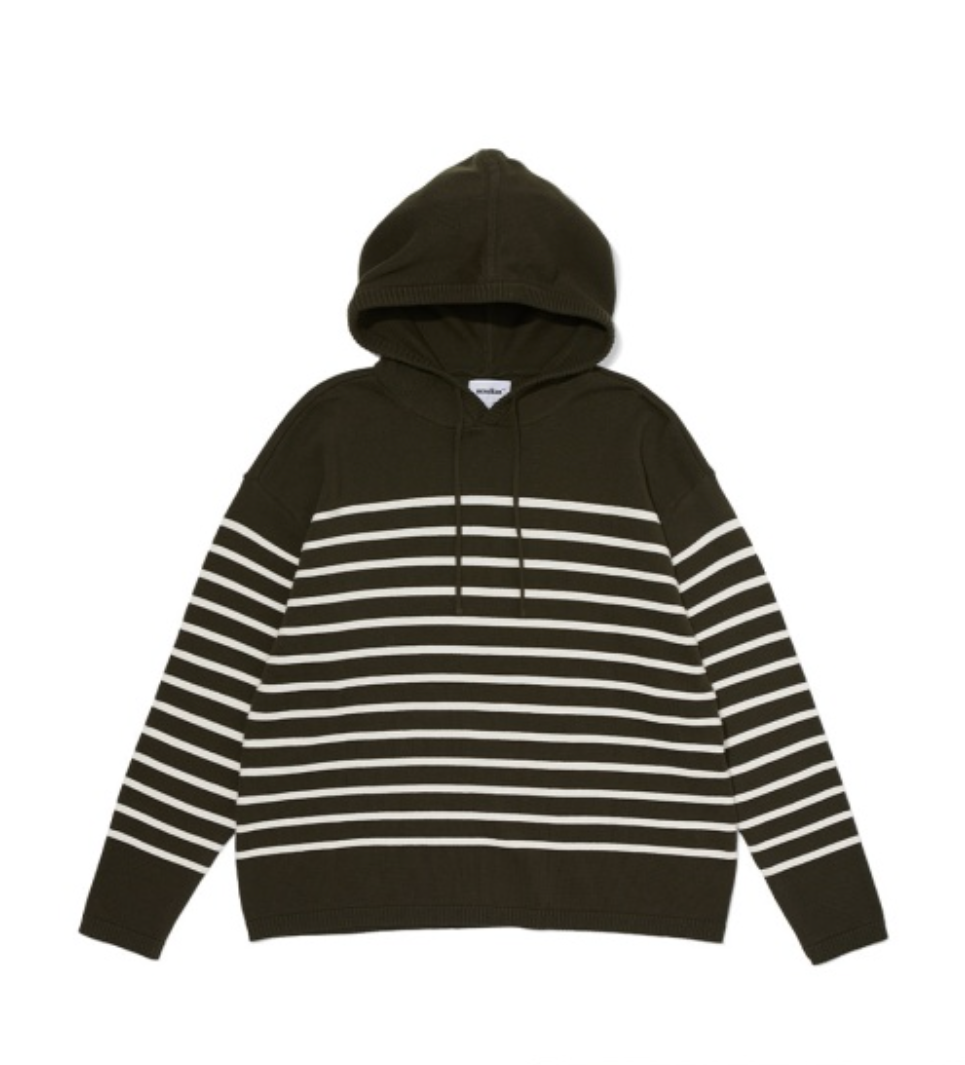 韓國 Markm Striped Pullover Hoodie【MA222】