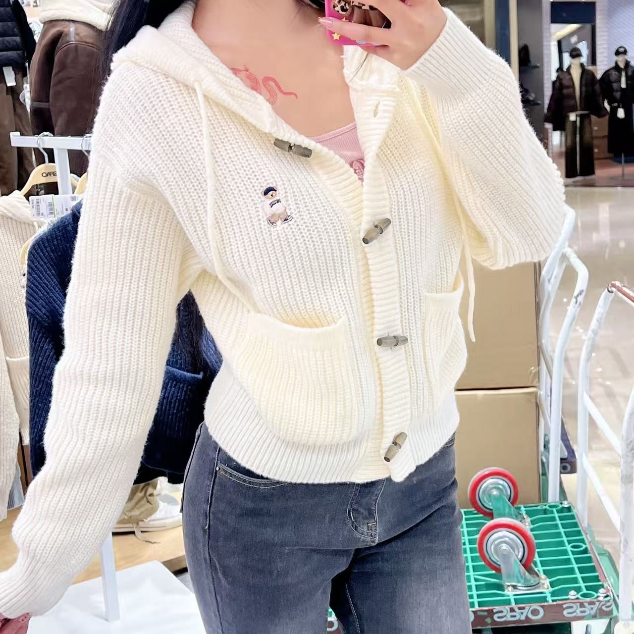 韓國 SPAO Woody Hooded Sweater【SP307】