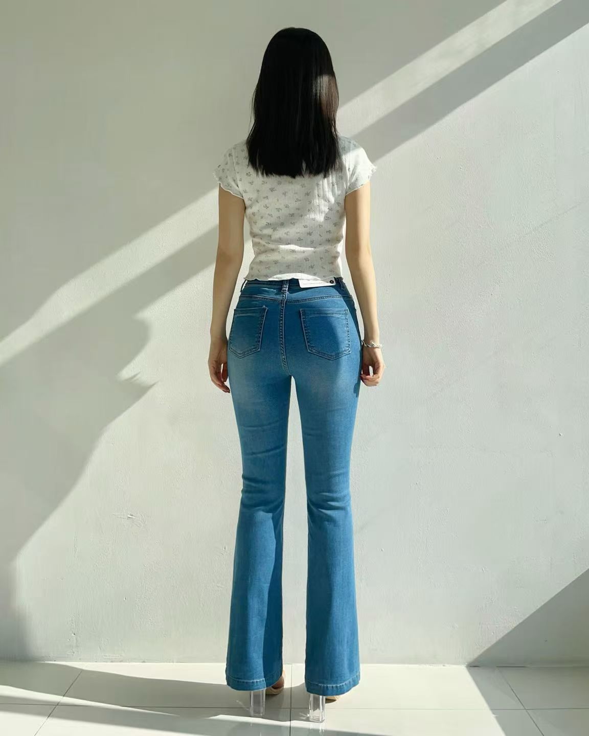 韓國 HowLuk 牛仔褲 (春季款)【H6086】