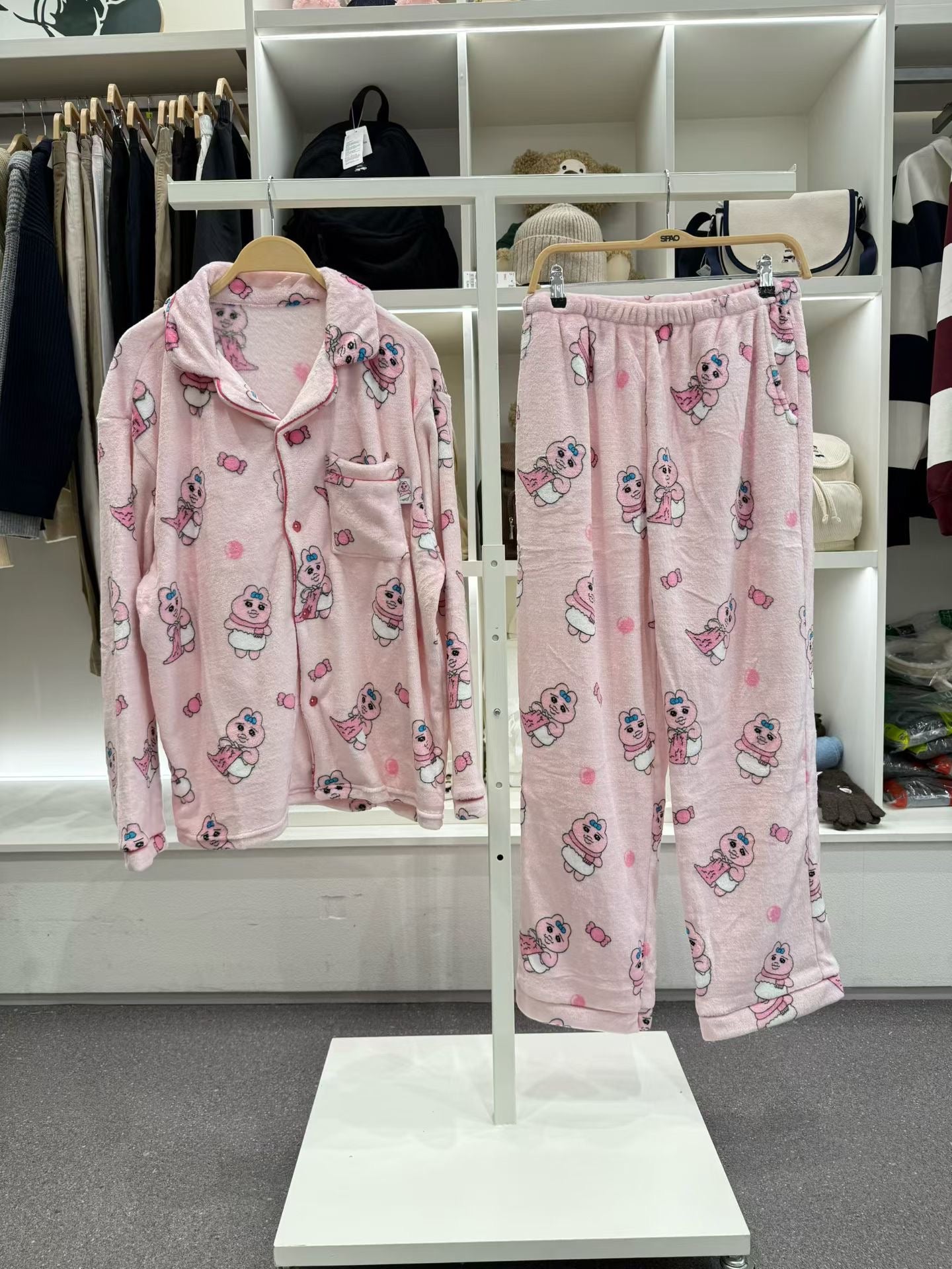 韓國 SPAO Pantyhose Rabbit Opanchu Usagi Sleeping Pajamas【SP279】