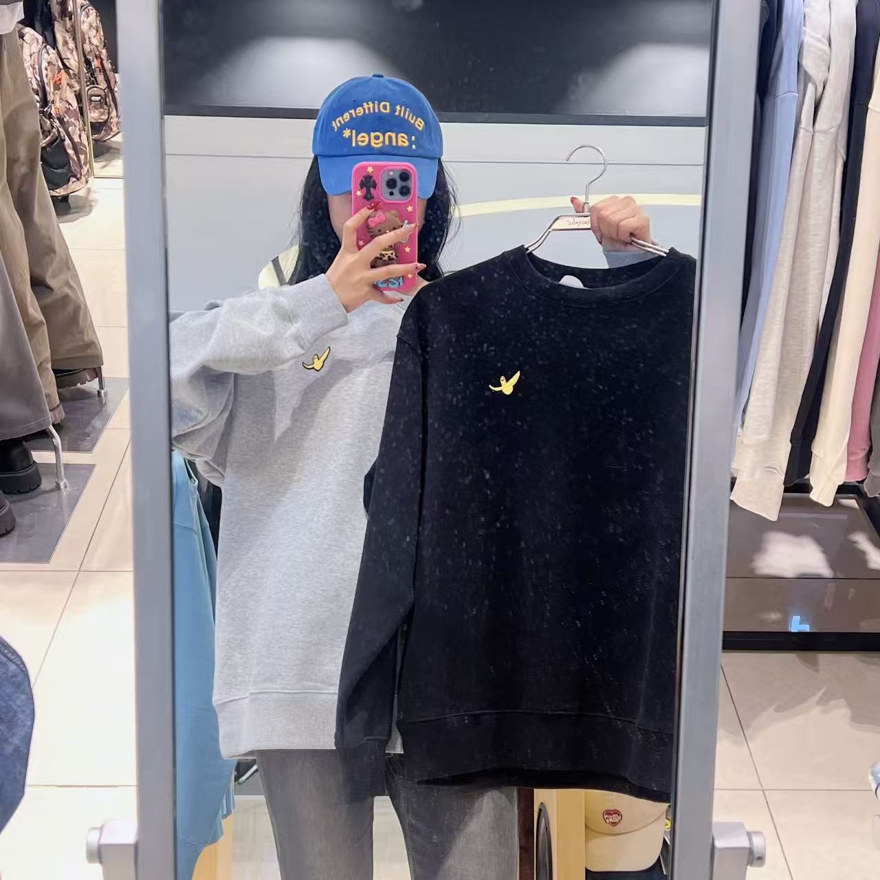 韓國 Mark Gonzales Angel Wappen Sweatshirt【MG210】