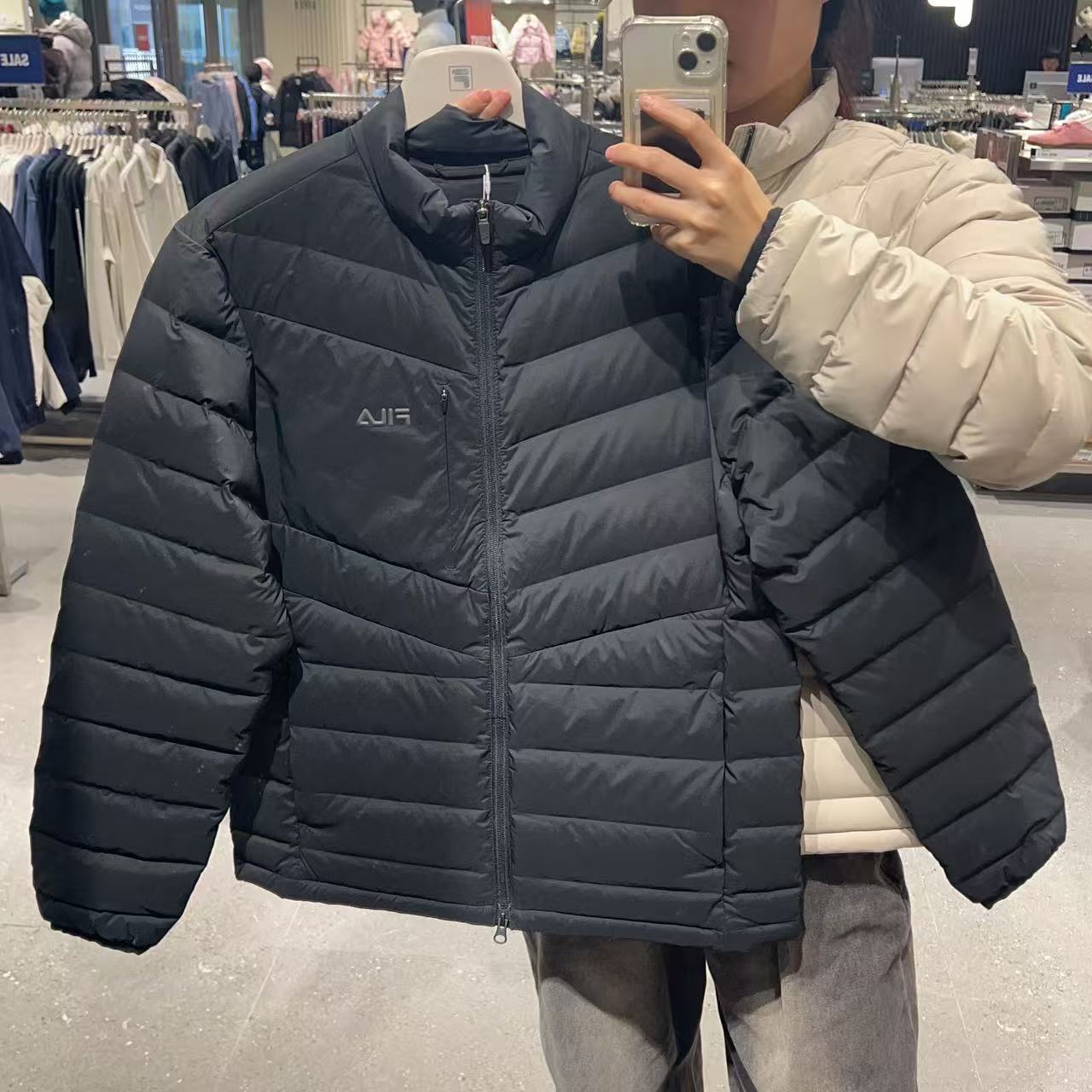 韓國 FILA Stretch Tube Lightweight Down (鴨絨)【FA016】