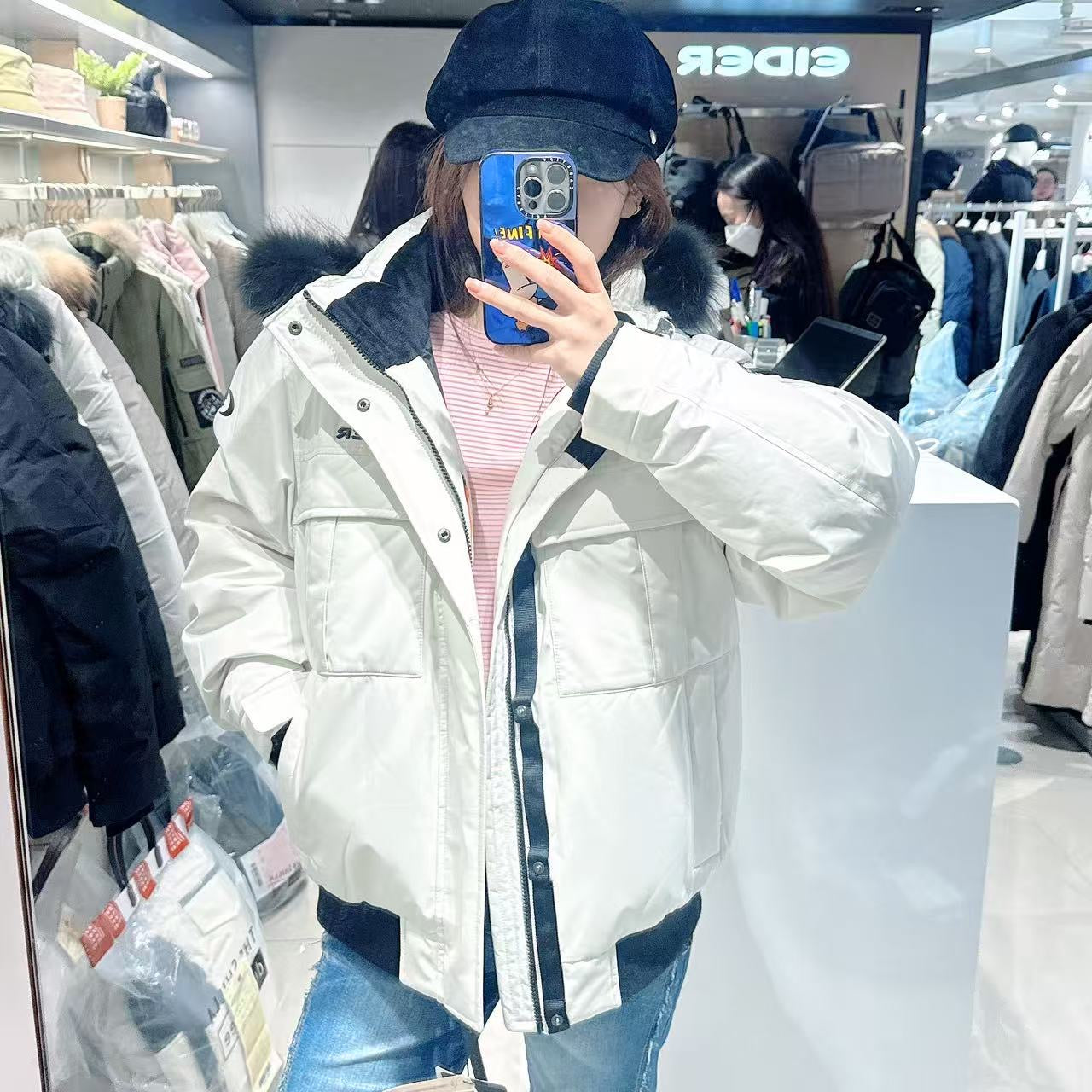 韓國 Eider Unisex Windstopper Down Jacket (鵝絨)【ER029】