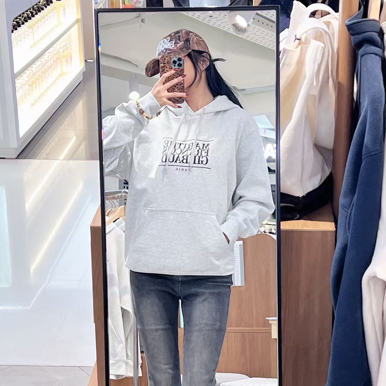 韓國 Marithe Francois Girbaud Classic Logo Hoodie【MF768】