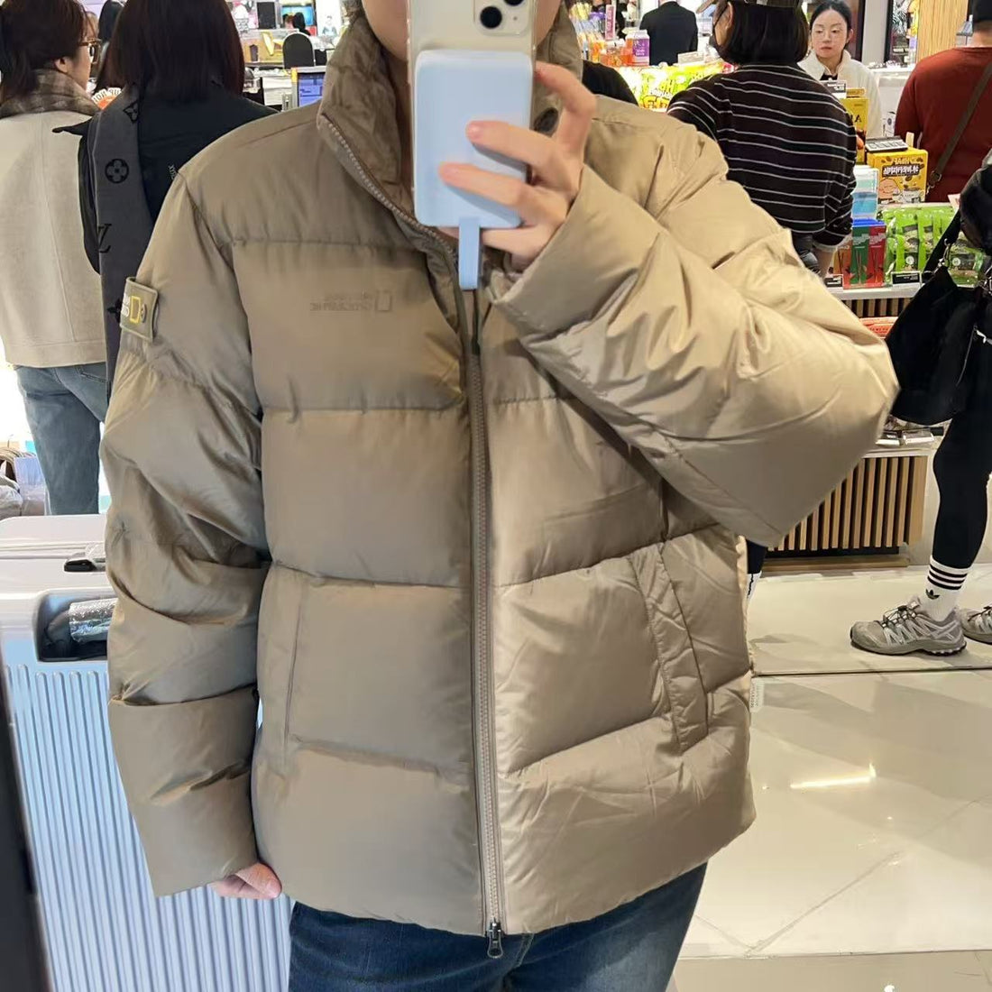 韓國 National Geographic Aira High Neck Goose Down Jumper (鵝絨)【NG148】