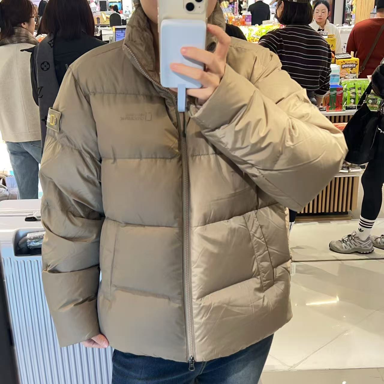 韓國 National Geographic Aira High Neck Goose Down Jumper (鵝絨)【NG148】