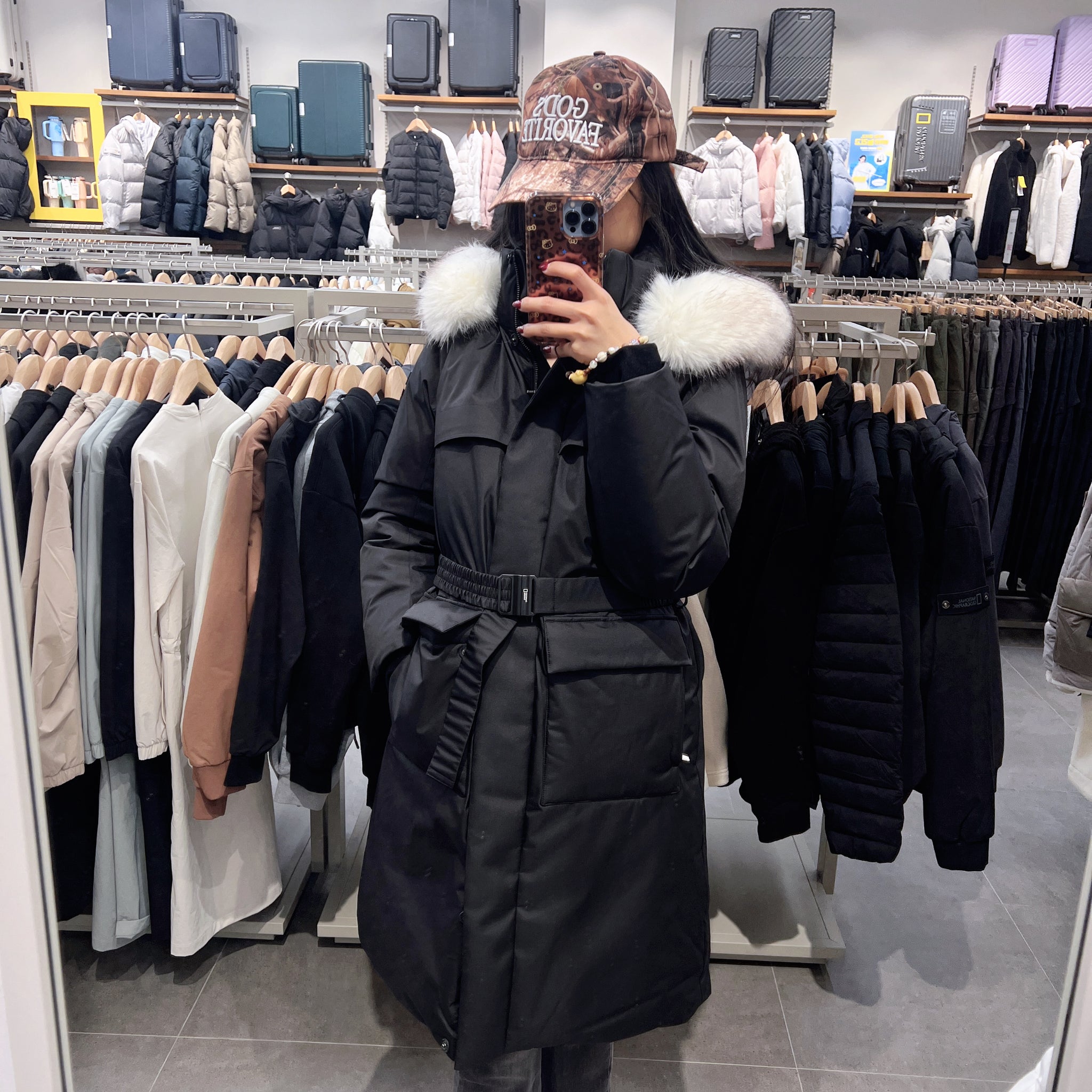 韓國 National Geographic Women's Atlas Long-Length Goose Down Jumper (鵝絨)【NG222】