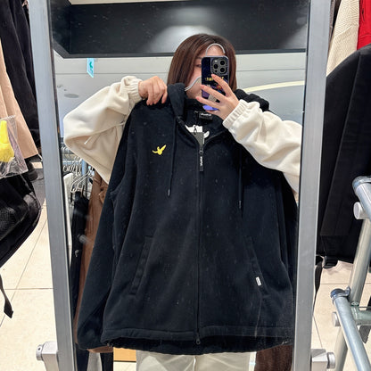 韓國 Mark Gonzales Angel Fleece Hooded Jacket【MG201】