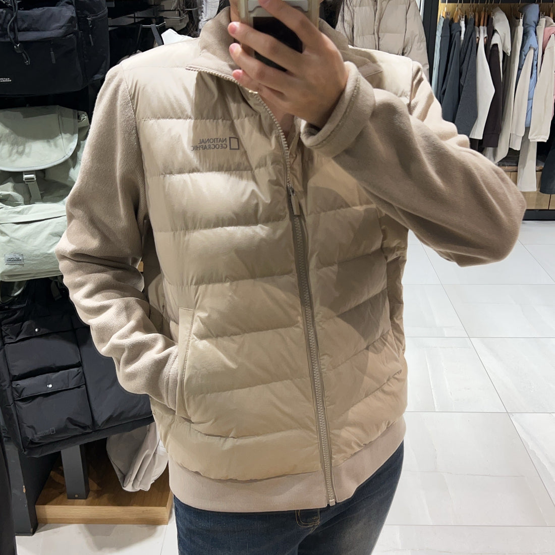 韓國 National Geographic Urban Hybrid Goose Down Jumper (鵝絨)【NG308】